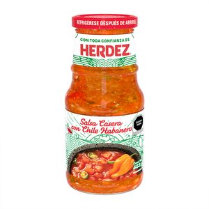 Salsa Herdez casera con chile habanero 240 g