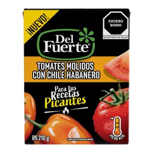 Tomates Molidos  Con Chile Habanero  Del Fuerte  210.0 - gr