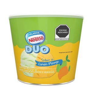 Cubeta Helado  Limon - Mango  Nestle Duo  3.6 - lt