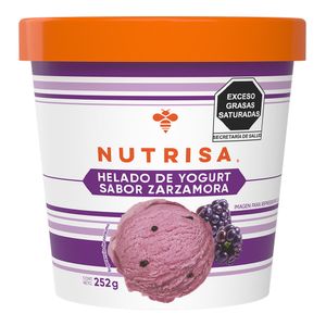 Helado De Yoghurt  Zarzamora  Nutrisa  252.0 - gr