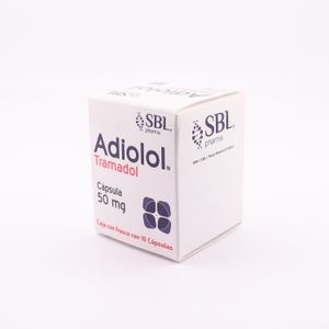 Adiolol  Tramadol 50 Mg  Sbl Pharma  10.0 - Cap