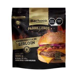 Hamburguesa  Sirloin  Bachoco  904.0 - Gr