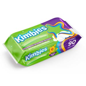 Toallitas Hum  P/Bebe   Kimbies  90.0 - Pza