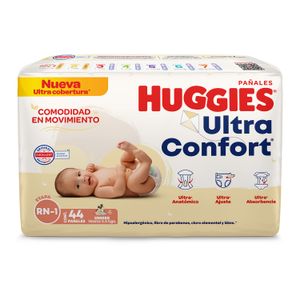 Pañales Huggies Ultra Confort Recién Nacido Etapa 1 40 pañales