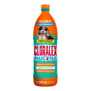 Limpiador Mascotas Cloralex Desinfectante de Áreas 950ml