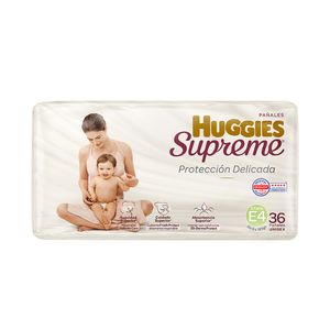 Pañal Supreme T-4 Huggies 36 pzas
