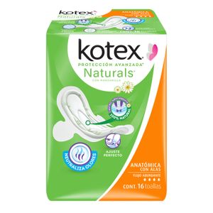 Toalla Fem  Control Anatomica C/A  Kotex Free & So  16.0 - P