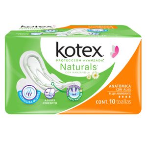 Toalla Fem  Manzanilla Anat C/A  Kotex  10.0 - Pza