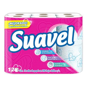 Papel Higienico  204 Hd  Suavel  12.0 - Pza