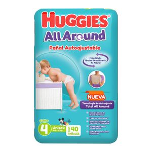 PaÑAl P/Bebe  All Around Et-4  Huggies  40.0 - Pza