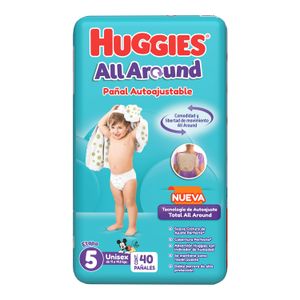 PaÑAl P/Bebe  All Around Et-5  Huggies  40.0 - Pza