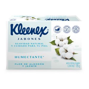 Jabon  Flor De Algodon Y Jazmin 135Gr  Kleenex  135.0 - Gr