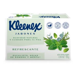 Jabon   Eucalipto Romero Y Menta 135Gr  Kleenex  135.0 - Gr