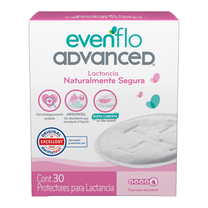 Pad'S Protectores  P/Lactancia  Evenflo  24.0 - Pza