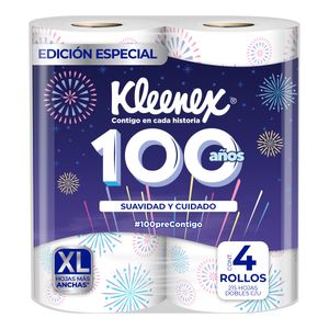 Papel Higienico  100 Años Edicion Especial  Kleenex  4.0 - P