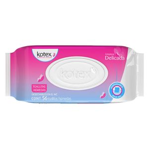 Toallitas Humedas  Limpieza Delicada  Kotex  56.0 - Pza