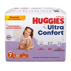 Pañal  Ultra Confort E7  Huggies  30.0 - Pza