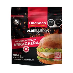 Hamburguesa  Arrachera  Bachoco  904.0 - Gr