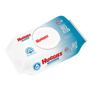 Toallitas Húmedas Huggies Cuidado Puro 80 pzas