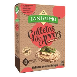 Galletas  De Arroz Integral  Sanissimo  112.0 - gr