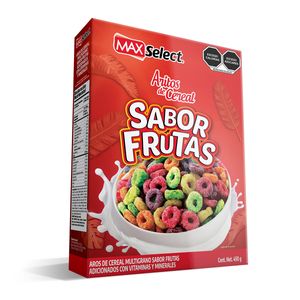 Cereal Aritos  Sabor Fruta  Max Select  450.0 - gr