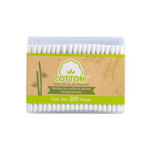 Aplicadores  En Caja Rectangular  Cottoni  200.0 - Pza