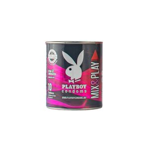 Preservativo  Mix Play   Playboy  10.0 - Pza