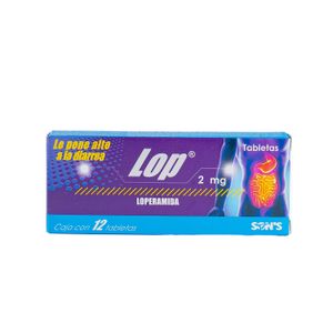 Loperamida  2 Mg  Lop  12.0 - Tab