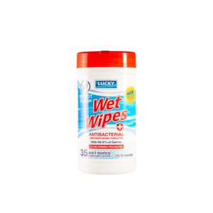 Toallitas  AntI-Bacteriales  Lucky  35.0 - Pza
