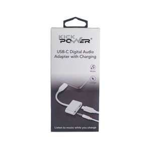 Adaptador De Audio  Para Android  Kick Power  1.0 - Pza