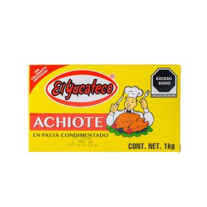 Achiote  En Pasta Cajita  El Yucateco  1.0 - kg