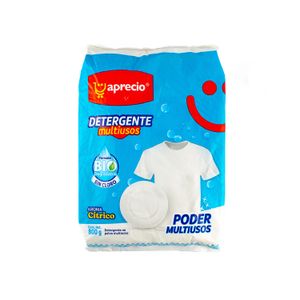 Detergente Polvo  Multiusos Citrico  Aprecio  800.0 - gr