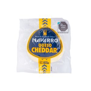 Queso  Cheddar  Navarro  400.0 - gr
