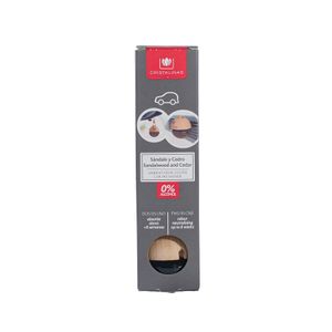 Aromatizante  Coche Sandalo Y Cedro  Cristalinas  1.0 - Pza