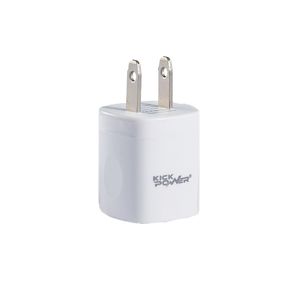 Cargador  D/pared 1.0 Amp 1 Puerto Usb  Kick Power  1.0 - pz