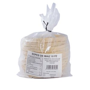 Sopes  De Maiz  Jv  10.0 - Pza