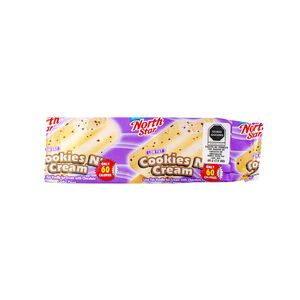 Paleta  Vainilla/galleta Low Fat  North Star  2.5 - oz