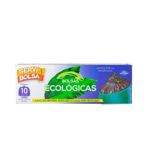 Bolsa Basura  Ecologica Jumbo 75x90  ServI-Bolsa  10.0 - Pza