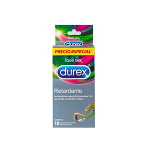 Preservativo  Durex Retardante   Durex  18.0 - Pza