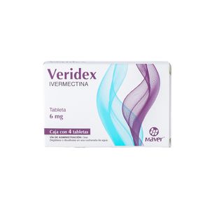 Ivermectina  Tabs 6 Mg C/4  Maver   1.0 - Pza