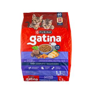 Gatina  Gatitos Pollo  Purina  1.3 - kg