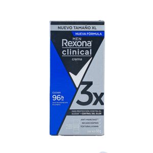 Antitranspirante  Clean Rexona  Clinical  58.0 - gr