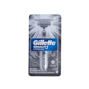 Rastrillo  Mach3 Carbon Activo 1pza  Gillette  1.0 - Pza