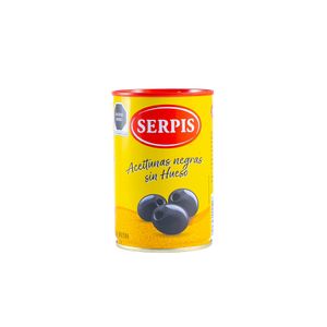 Aceituna Negra  Caceraña Sin Hueso  Serpis  300.0 - gr