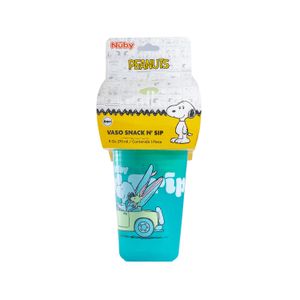Vaso  Snack N Sip Peanuts  Nuby  1.0 - Pza