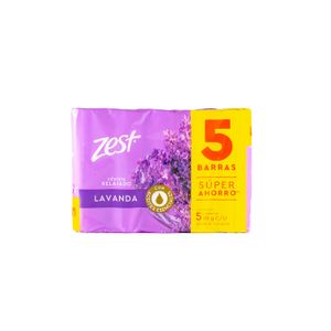 Jabon De Tocador  Lavanda  Zest  5.0 - Pack