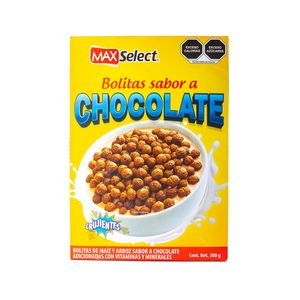 Cereal Bolitas   De Chocolate  Max Select  500.0 - gr