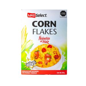 Cereal Corn Flakes  Hojuelas De Maiz  Max Select  450.0 - gr