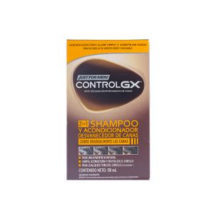 Shampoo Y Acond 2 En 1  Desvanecedor De Canas  Control Gx  1