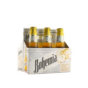 Cerveza  Botella  Cristal  Bohemia  6.0 - Pack
